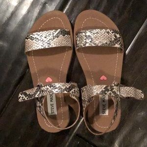 Faux Snake Skin Kid’s Sandals